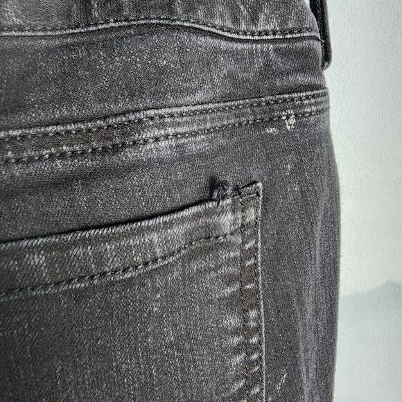 Torrid Lace-Up Black Wash Skinny Jeggings | Women's 10R - Picture 13 of 14